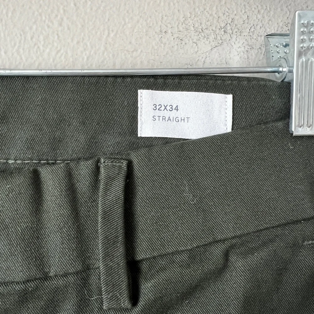 NWT Gap straight clean stretch chino pants men’s 32x34